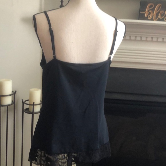 🔥Lace Trim Black Camisole (D-37) - Picture 6 of 8
